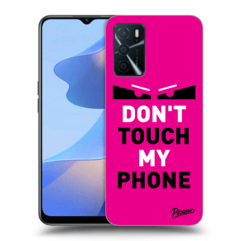 Hülle für OPPO A16 - Shadow Eye - Pink