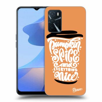 Hülle für OPPO A16 - Pumpkin coffee