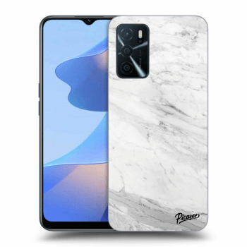 Hülle für OPPO A16 - White marble