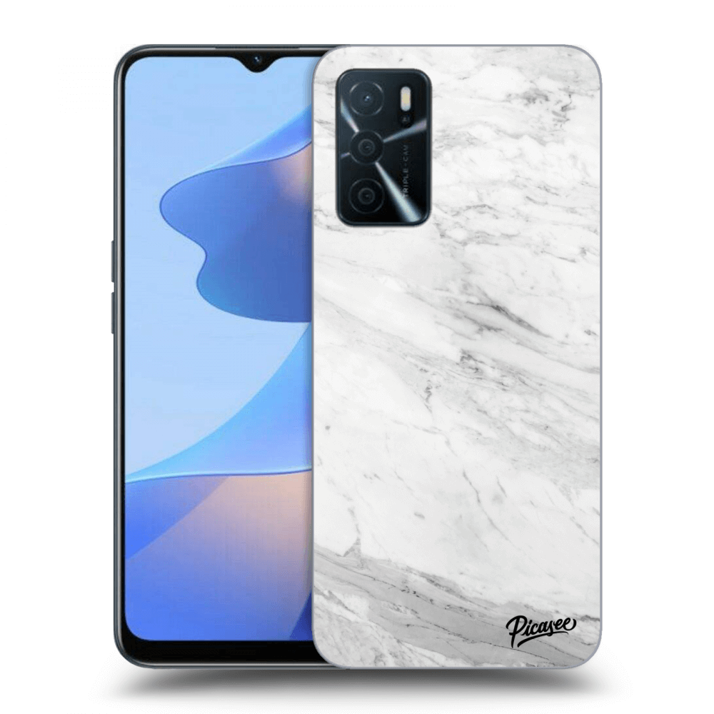 Picasee ULTIMATE CASE für OPPO A16 - White marble