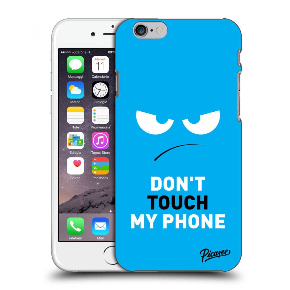 Picasee ULTIMATE CASE für Apple iPhone 6/6S - Angry Eyes - Blue
