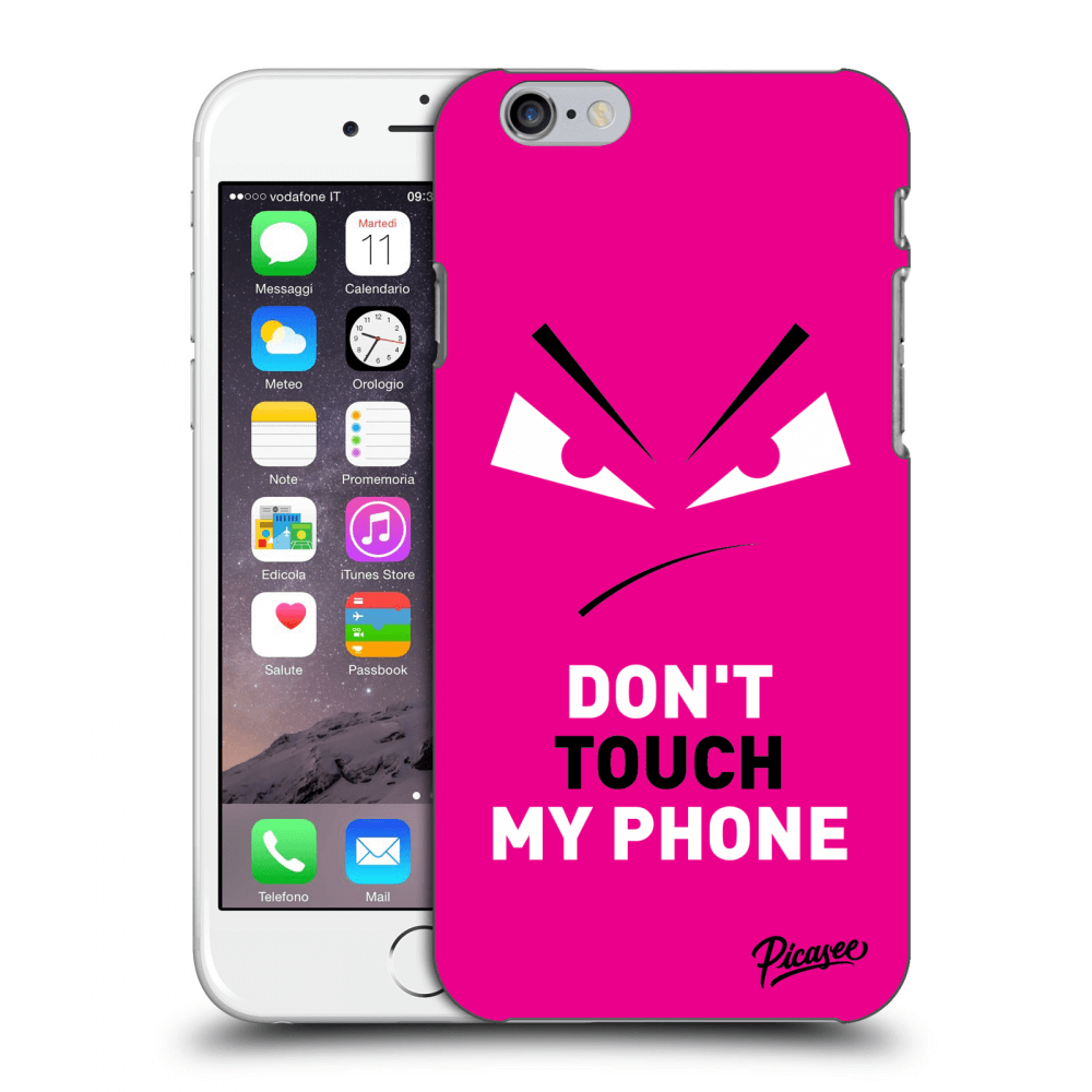 Picasee ULTIMATE CASE für Apple iPhone 6/6S - Evil Eye - Pink