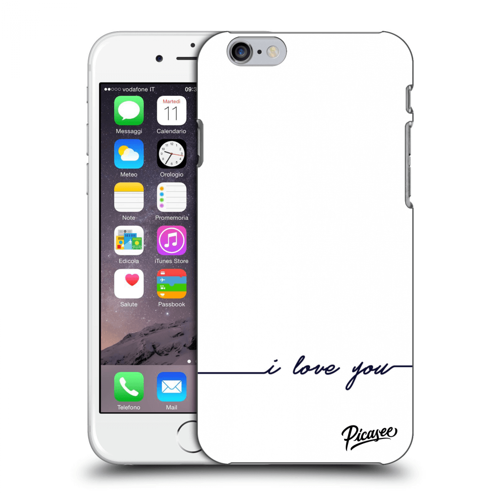 Picasee ULTIMATE CASE für Apple iPhone 6/6S - I love you