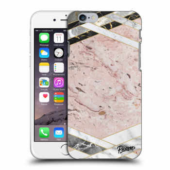 Hülle für Apple iPhone 6/6S - Pink geometry