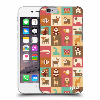 Picasee Apple iPhone 6/6S Hülle - Milchiges Silikon - Animals