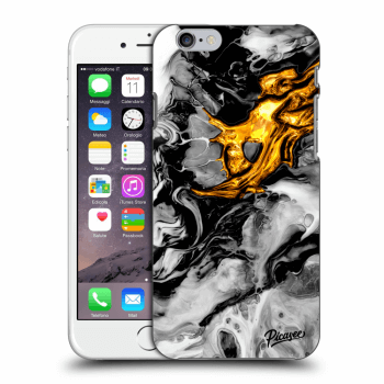 Picasee ULTIMATE CASE für Apple iPhone 6/6S - Black Gold 2