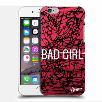 Picasee Apple iPhone 6/6S Hülle - Transparentes Silikon - Bad girl