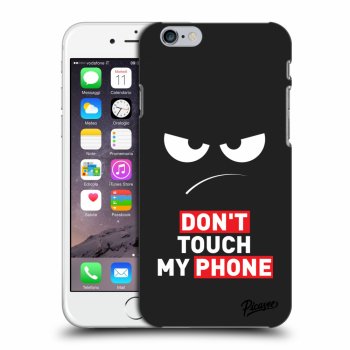 Picasee Apple iPhone 6/6S Hülle - Schwarzes Silikon - Angry Eyes - Transparent