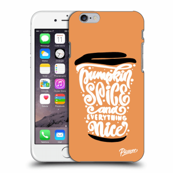 Hülle für Apple iPhone 6/6S - Pumpkin coffee