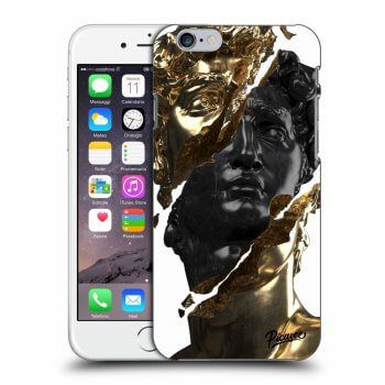 Hülle für Apple iPhone 6/6S - Gold - Black