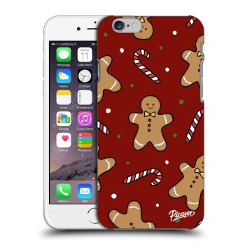 Picasee Apple iPhone 6/6S Hülle - Transparentes Silikon - Gingerbread 2