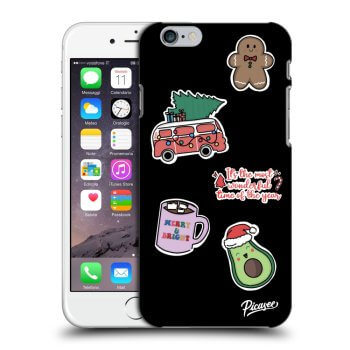 Hülle für Apple iPhone 6/6S - Christmas Stickers