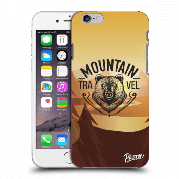 Picasee Apple iPhone 6/6S Hülle - Transparentes Silikon - Mountain bear