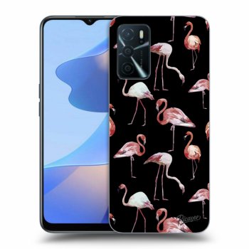 Hülle für OPPO A16s - Flamingos