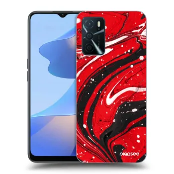 Hülle für OPPO A16s - Red black