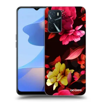 Hülle für OPPO A16s - Dark Peonny