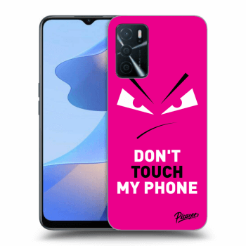 Hülle für OPPO A16s - Evil Eye - Pink