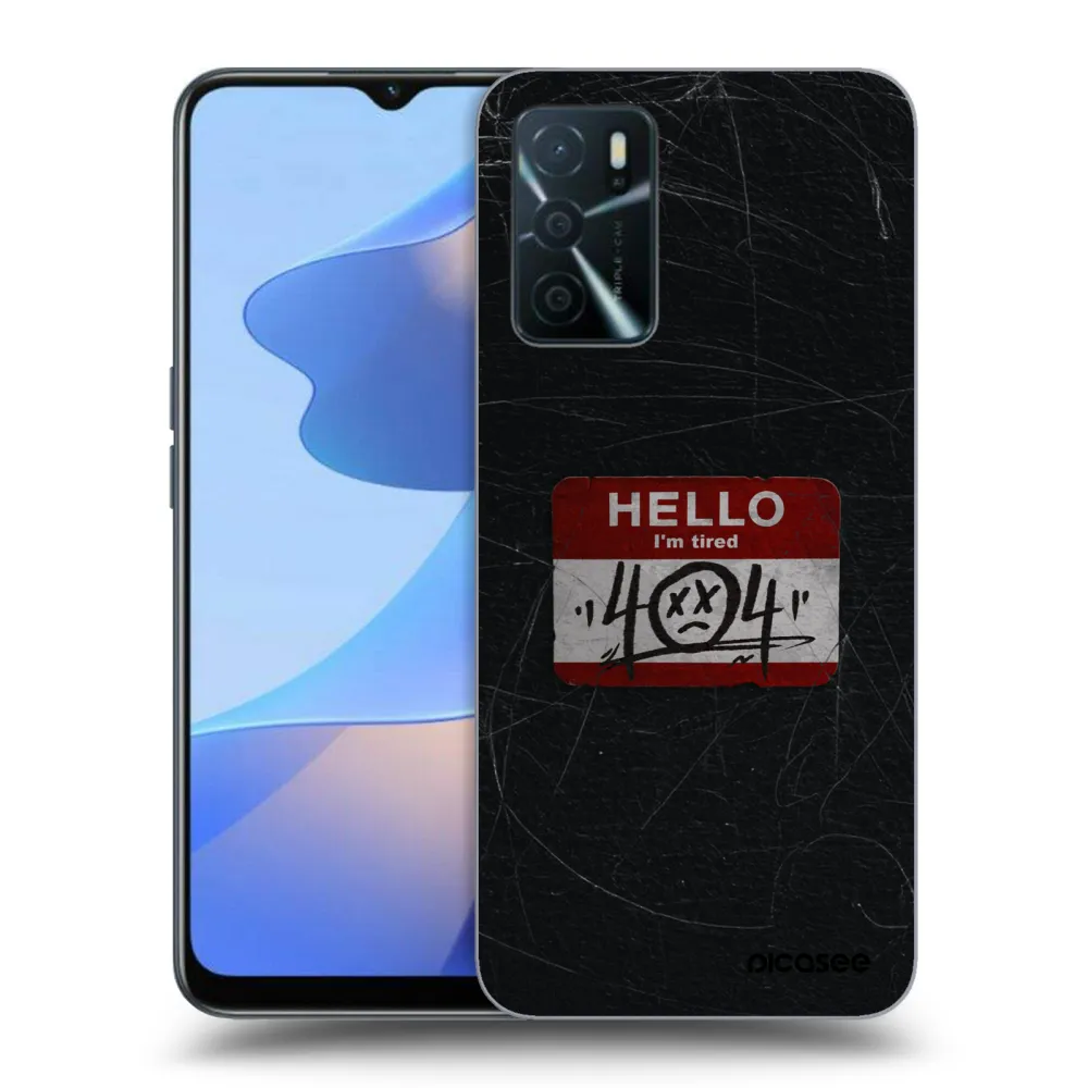 Picasee ULTIMATE CASE für OPPO A16s - HELLO 404