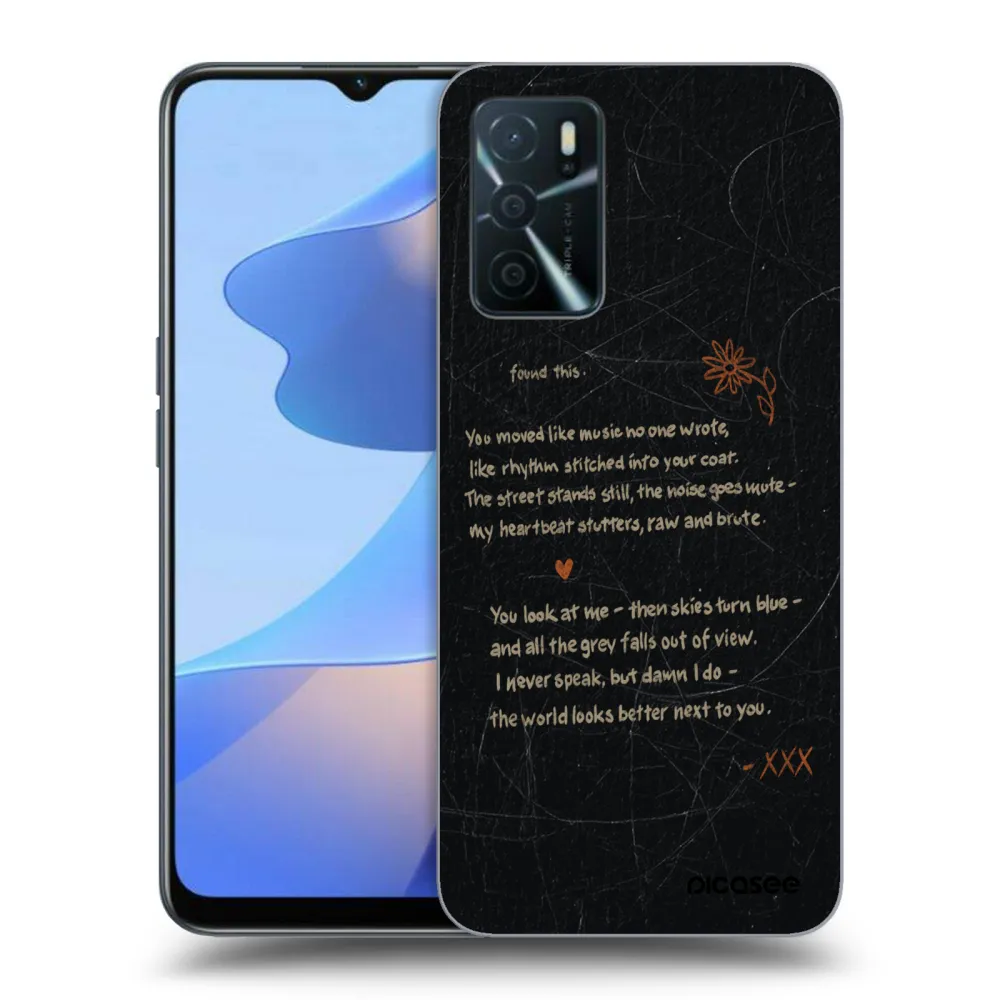 Picasee ULTIMATE CASE für OPPO A16s - POET