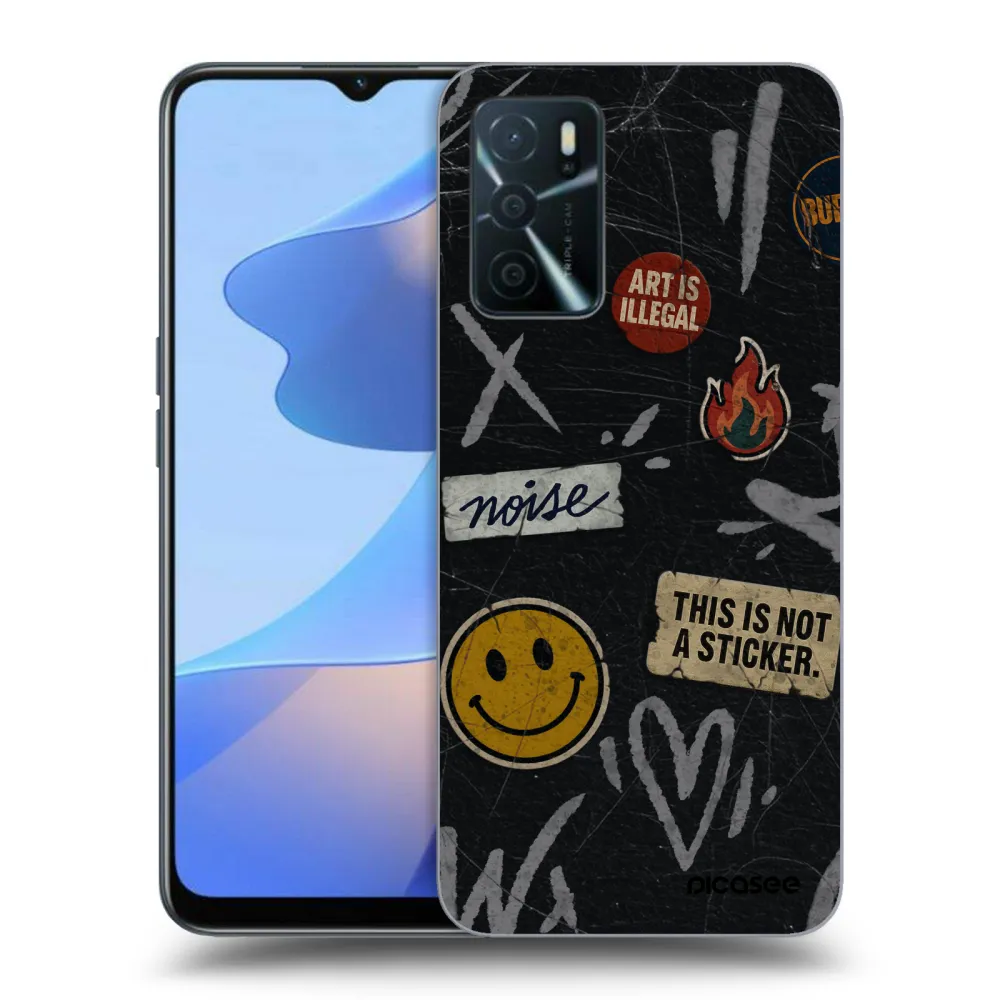Picasee ULTIMATE CASE für OPPO A16s - STICKERS x TAGS