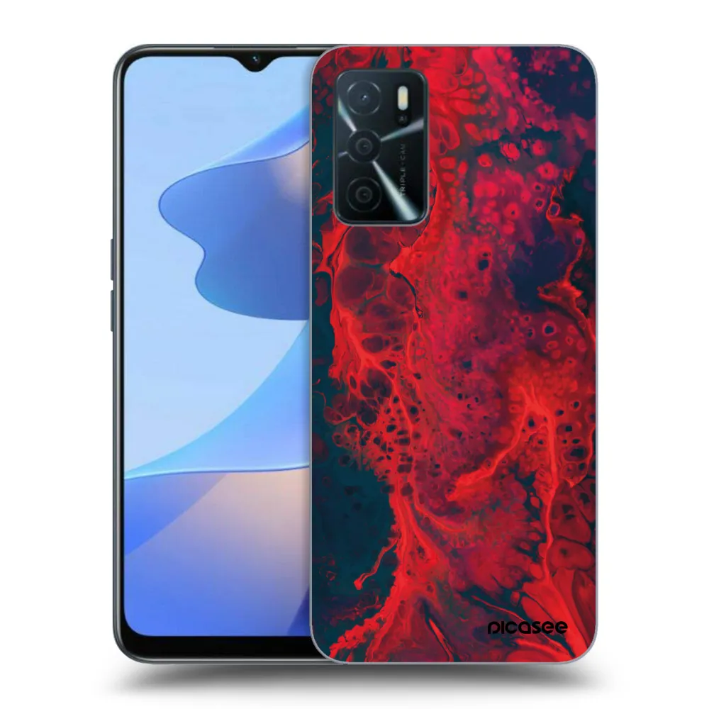 Picasee ULTIMATE CASE für OPPO A16s - Organic red