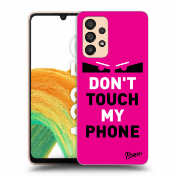 Hülle für Samsung Galaxy A33 5G A336 - Shadow Eye - Pink