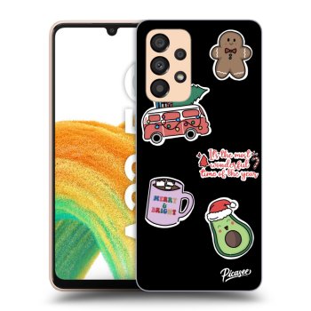 Hülle für Samsung Galaxy A33 5G A336 - Christmas Stickers