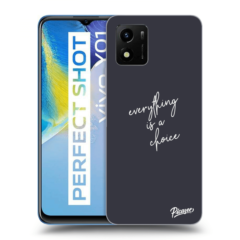 Picasee ULTIMATE CASE für Vivo Y01 - Everything is a choice