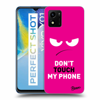 Picasee ULTIMATE CASE für Vivo Y01 - Angry Eyes - Pink