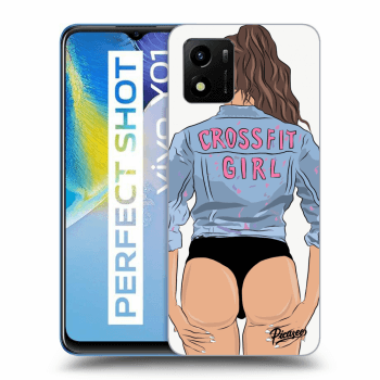 Picasee ULTIMATE CASE für Vivo Y01 - Crossfit girl - nickynellow
