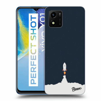 Picasee Vivo Y01 Hülle - Transparentes Silikon - Astronaut 2