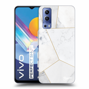 Hülle für Vivo Y52 5G - White tile
