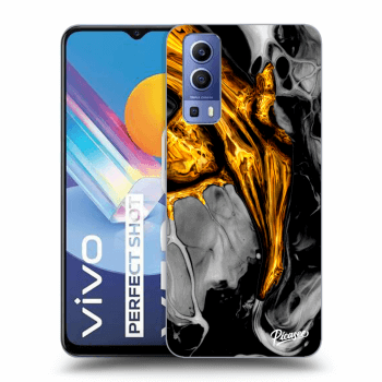 Hülle für Vivo Y52 5G - Black Gold