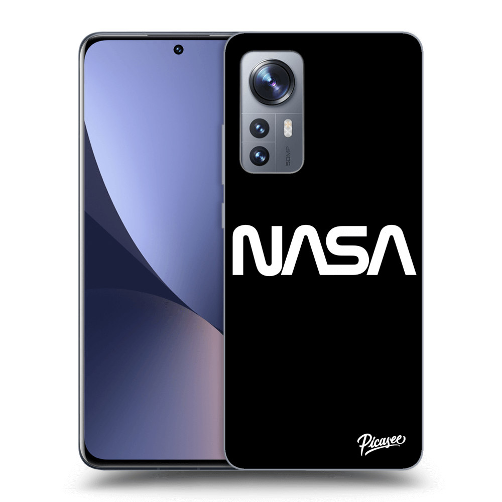 Picasee Xiaomi 12X Hülle - Schwarzes Silikon - NASA Basic