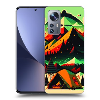 Picasee Xiaomi 12X Hülle - Schwarzes Silikon - Montreal