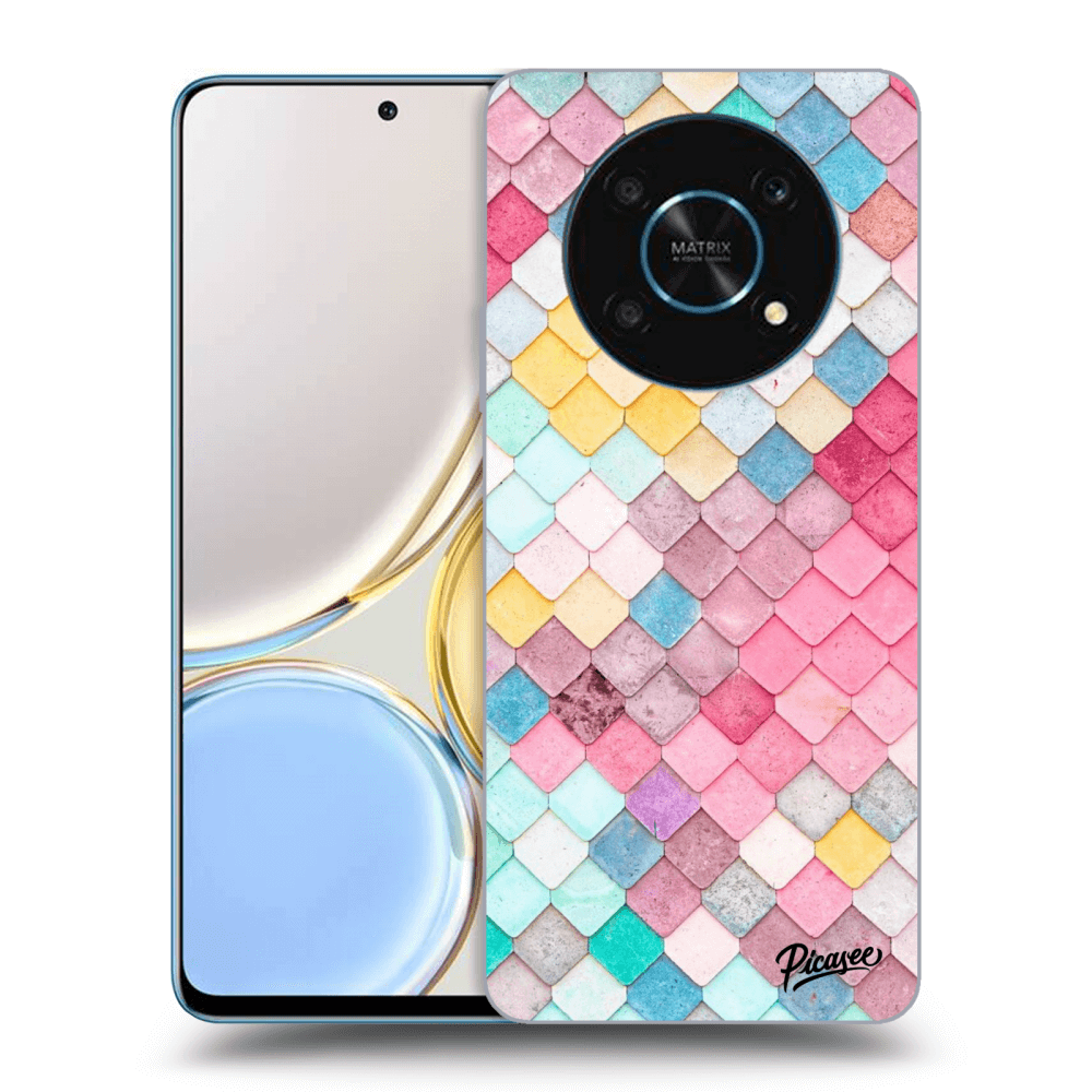 Picasee Honor Magic4 Lite 5G Hülle - Transparentes Silikon - Colorful roof