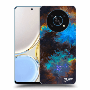 Picasee Honor Magic4 Lite 5G Hülle - Schwarzes Silikon - Space