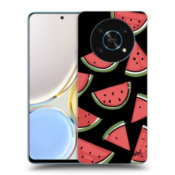 Picasee Honor Magic4 Lite 5G Hülle - Schwarzes Silikon - Melone