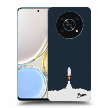 Picasee Honor Magic4 Lite 5G Hülle - Schwarzes Silikon - Astronaut 2