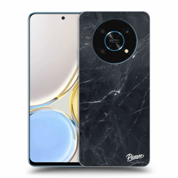 Picasee Honor Magic4 Lite 5G Hülle - Transparentes Silikon - Black marble
