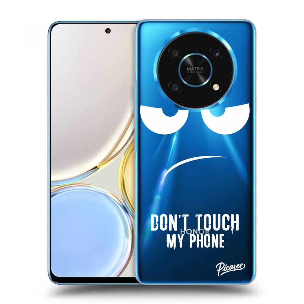 Picasee Honor Magic4 Lite 5G Hülle - Transparentes Silikon - Don't Touch My Phone