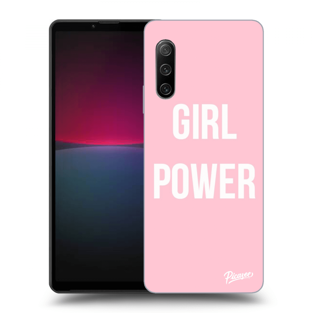 Picasee Sony Xperia 10 IV 5G Hülle - Transparentes Silikon - Girl power