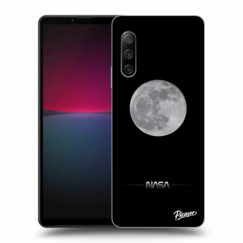 Picasee Sony Xperia 10 IV 5G Hülle - Transparentes Silikon - Moon Minimal