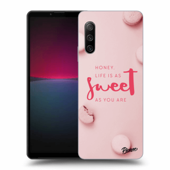 Picasee Sony Xperia 10 IV 5G Hülle - Transparentes Silikon - Life is as sweet as you are