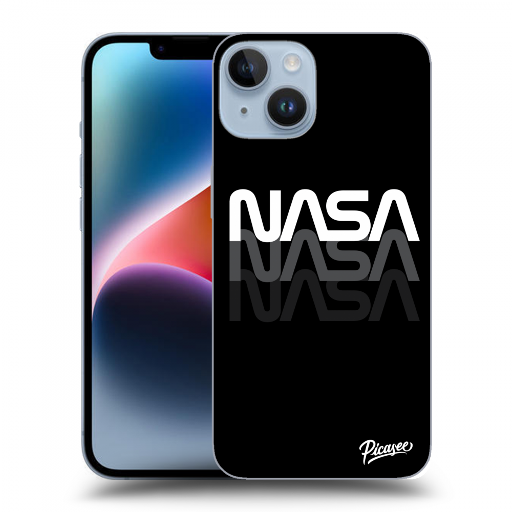 Picasee ULTIMATE CASE MagSafe für Apple iPhone 14 - NASA Triple