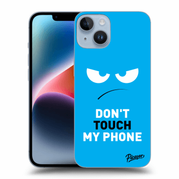 Hülle für Apple iPhone 14 - Angry Eyes - Blue