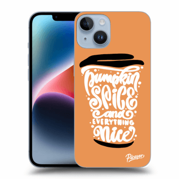 Hülle für Apple iPhone 14 - Pumpkin coffee