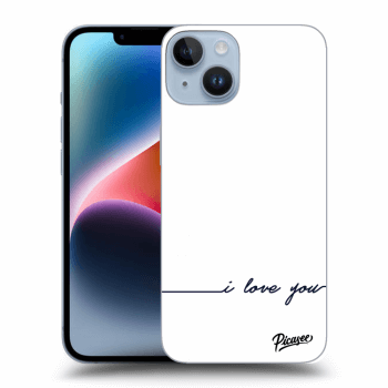 Picasee ULTIMATE CASE MagSafe für Apple iPhone 14 - I love you