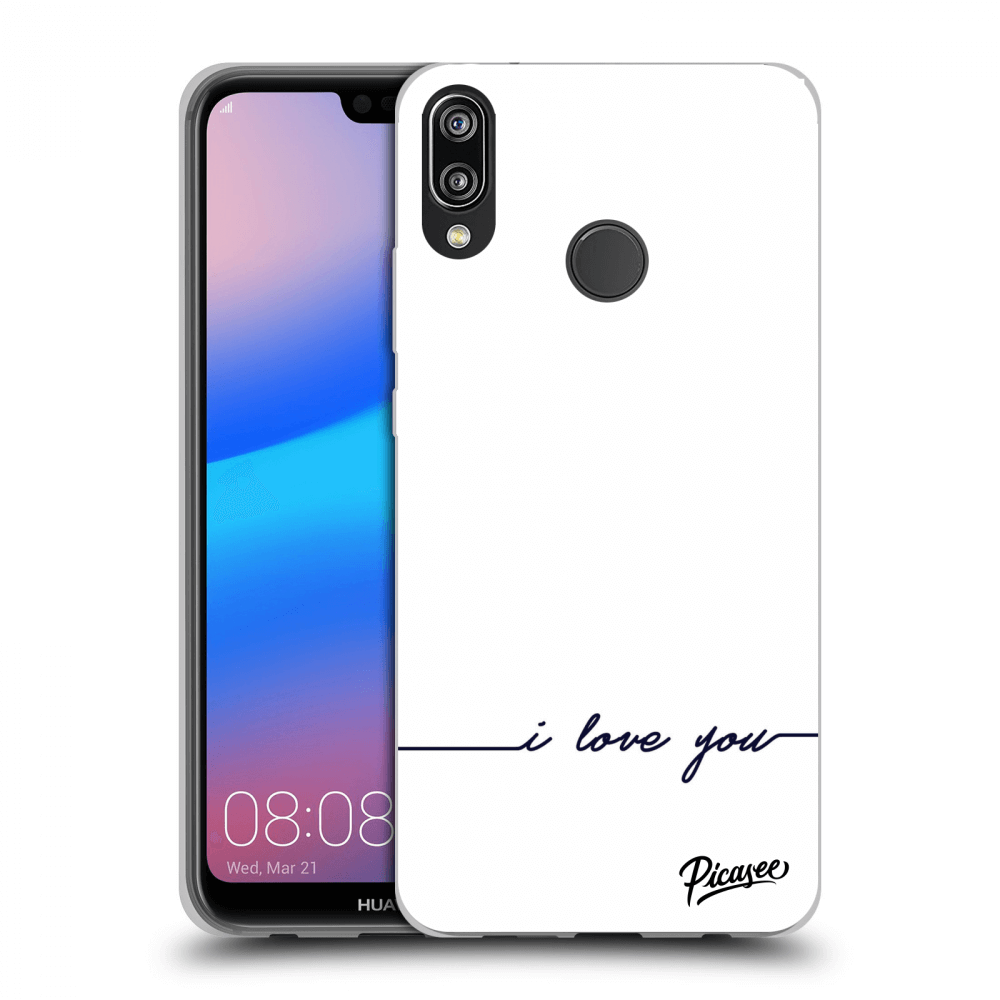 Picasee ULTIMATE CASE für Huawei P20 Lite - I love you