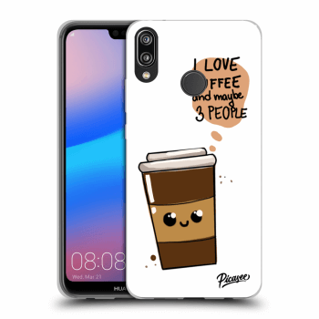 Hülle für Huawei P20 Lite - Cute coffee